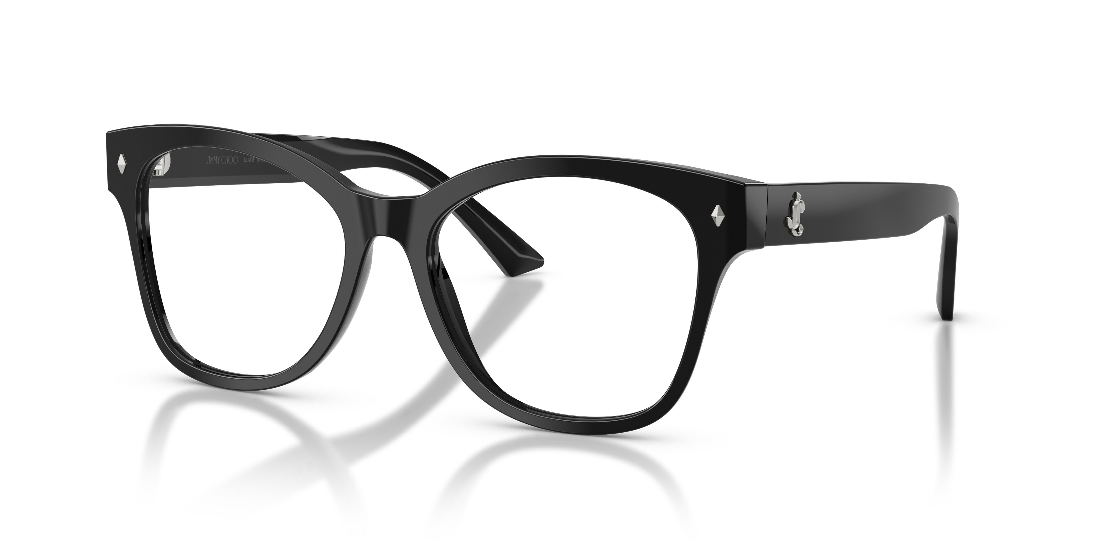 Eyeglasses Jimmy Choo JC 3056 (5017) color nero shape square lenses lente demo