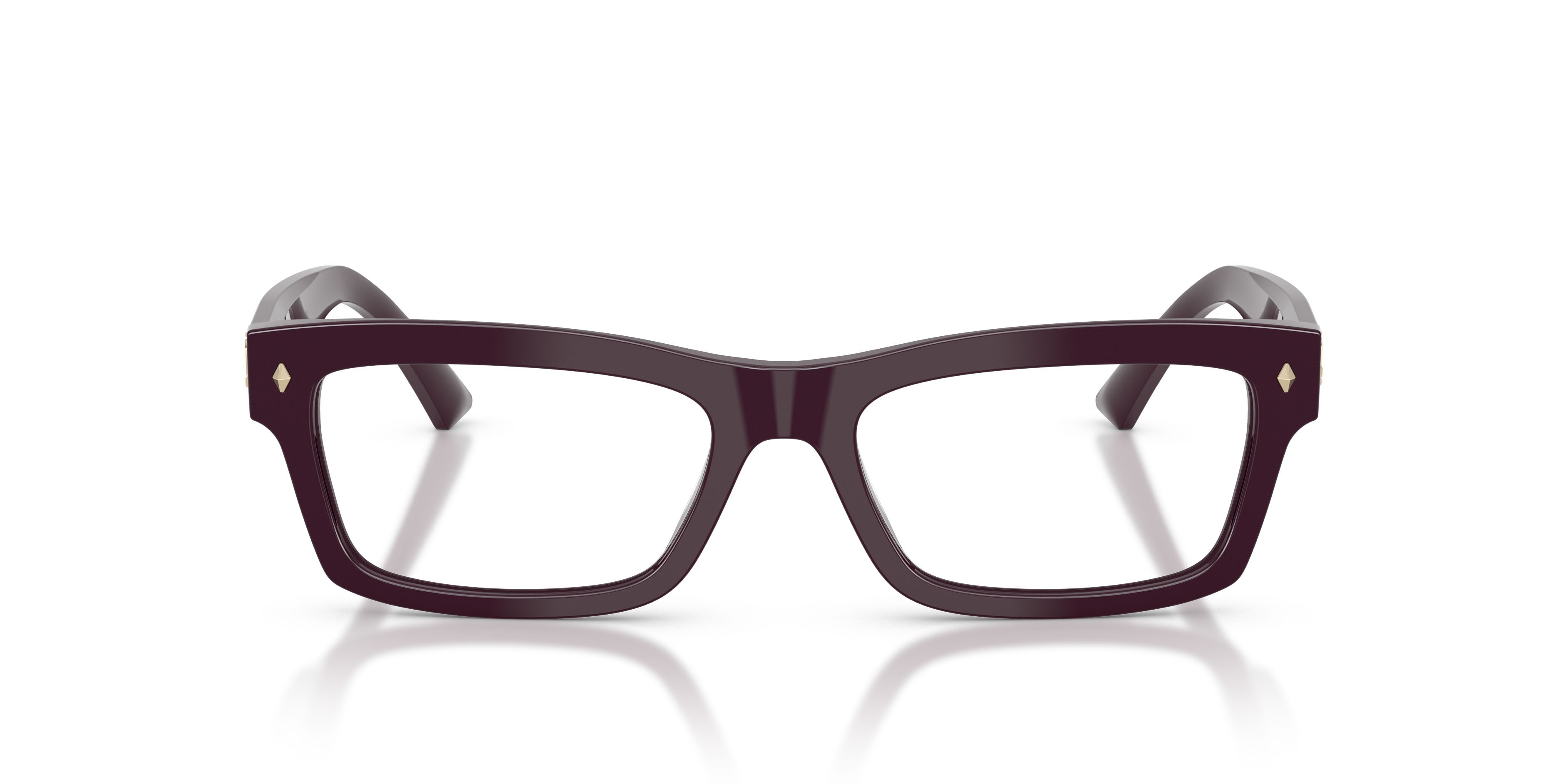 Eyeglasses Jimmy Choo JC 3057U (5075) color prugna shape rectangle lenses lente demo