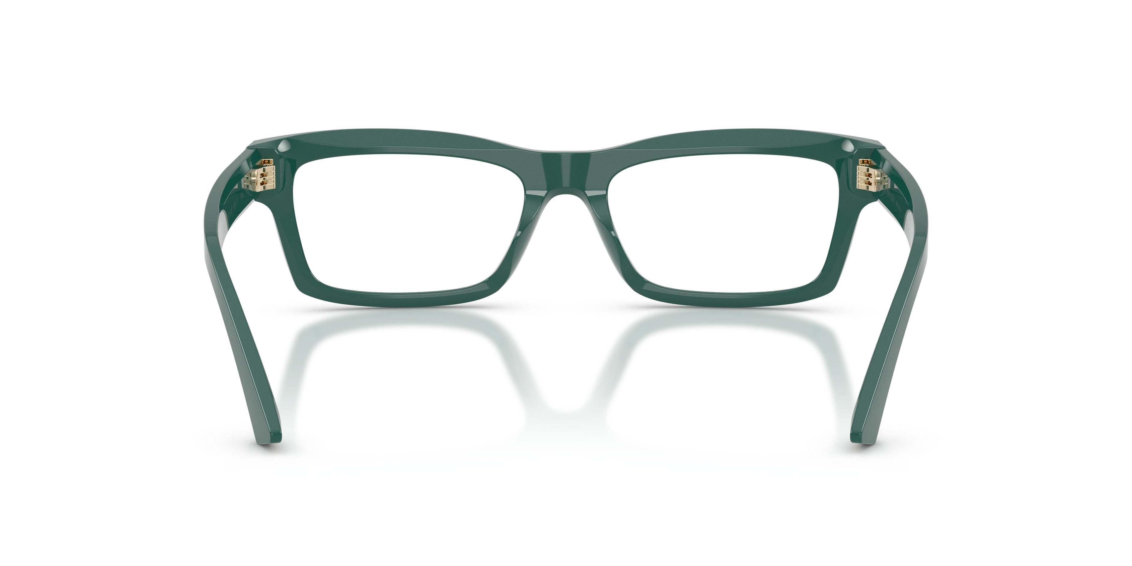 Eyeglasses Jimmy Choo JC 3057U (5101) color verde scuro shape rectangle lenses lente demo