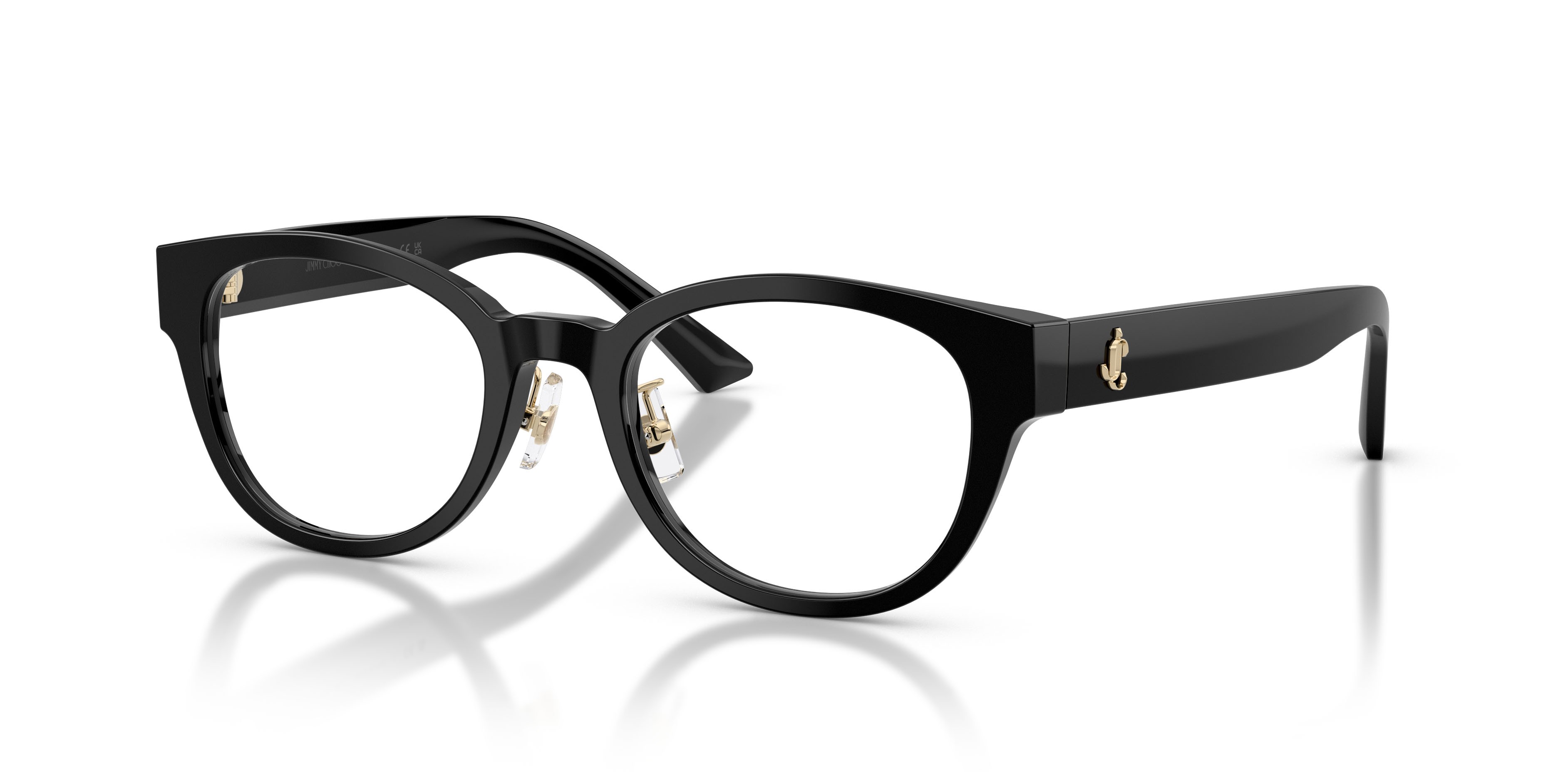 Occhiali da vista Jimmy Choo JC 3058D (5000) colore nero forma pantos lenti lente demo