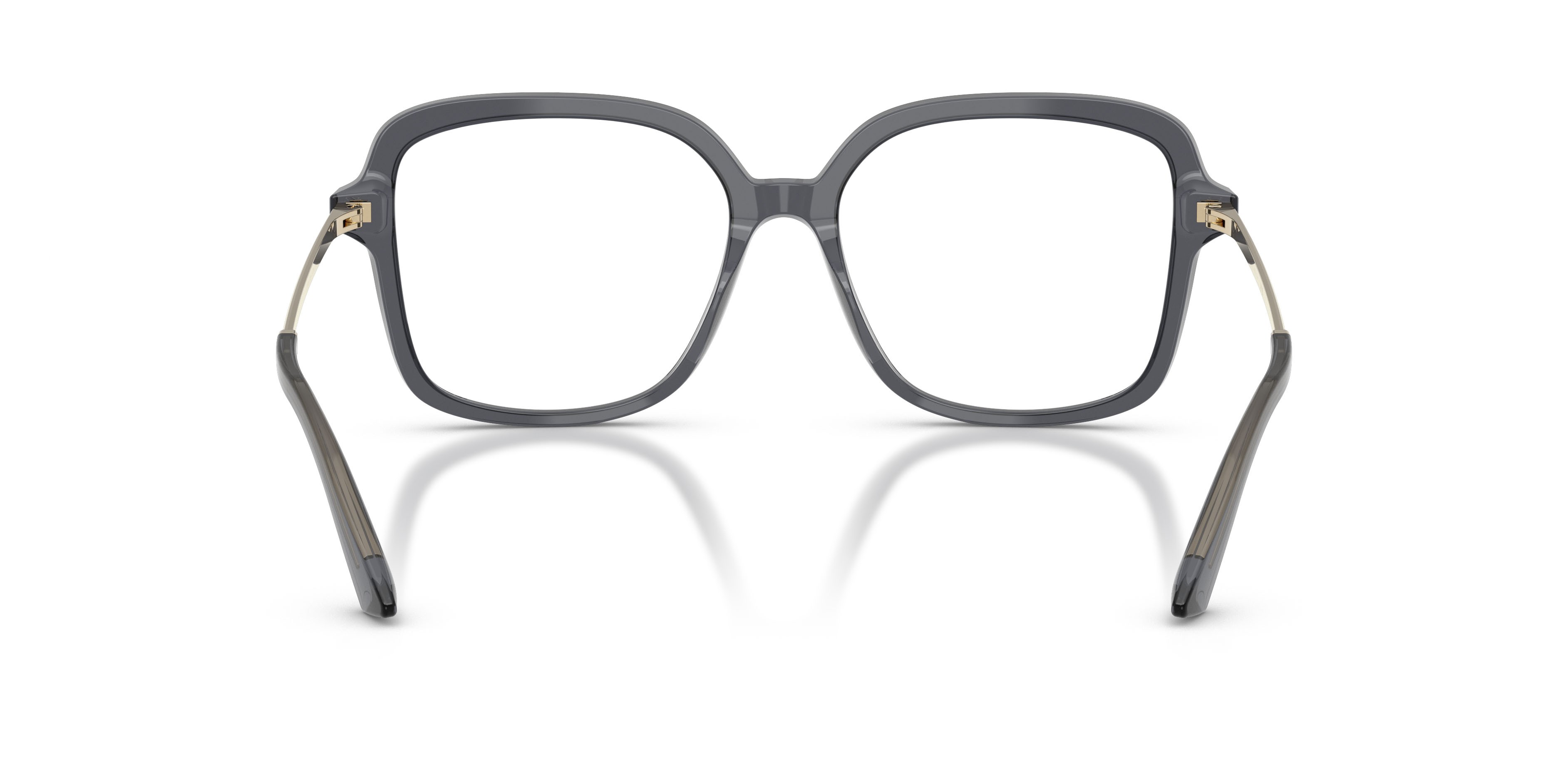 Occhiali da vista Jimmy Choo JC 3061U (5106) colore grigio trasparente forma quadrato lenti lente demo
