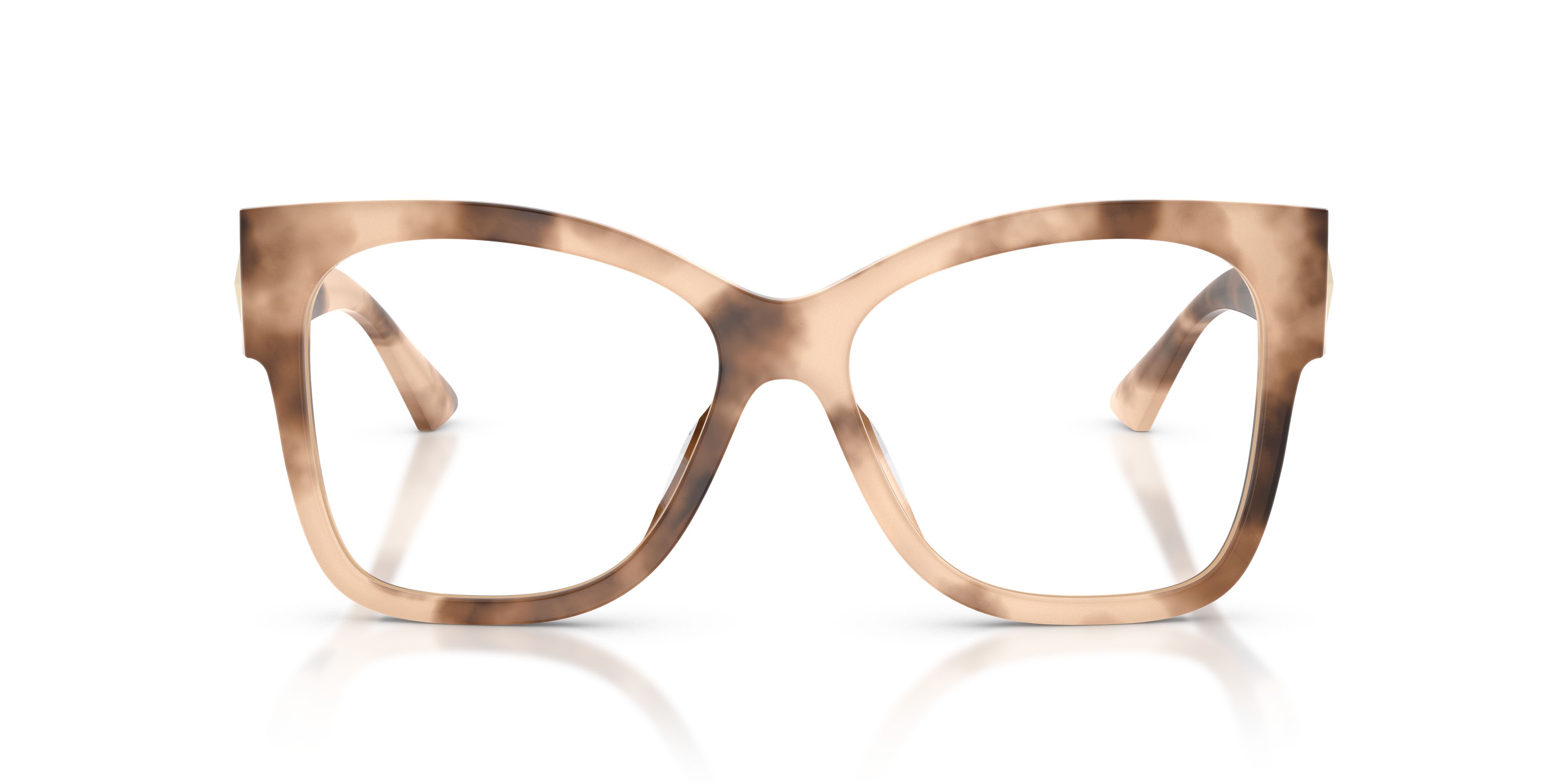 Occhiali da vista Jimmy Choo JC 3062U (5097) colore havana forma quadrato lenti lente demo