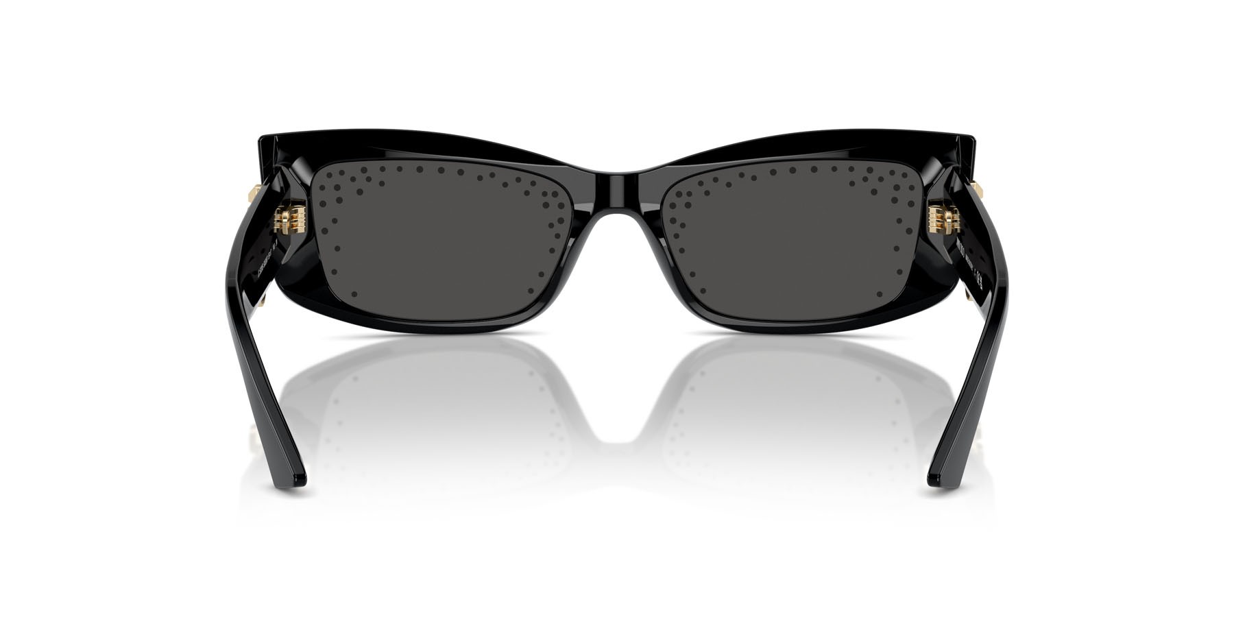 Occhiali da sole Jimmy Choo JC 5020B (505387) colore nero forma quadrato lenti grigio scuro