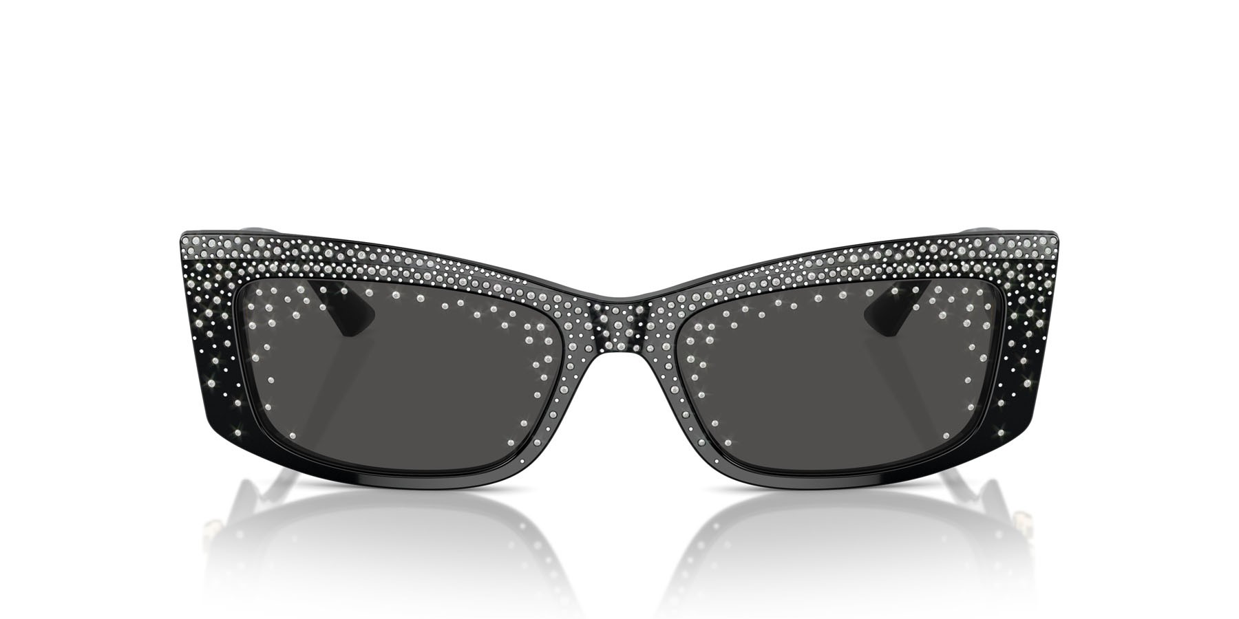 Occhiali da sole Jimmy Choo JC 5020B (505387) colore nero forma quadrato lenti grigio scuro