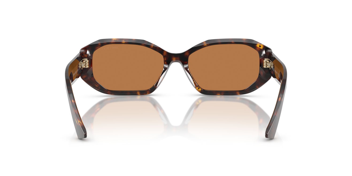 Occhiali da sole Jimmy Choo JC 5021BU (500273) colore havana/argento sfumato forma ovale lenti marrone