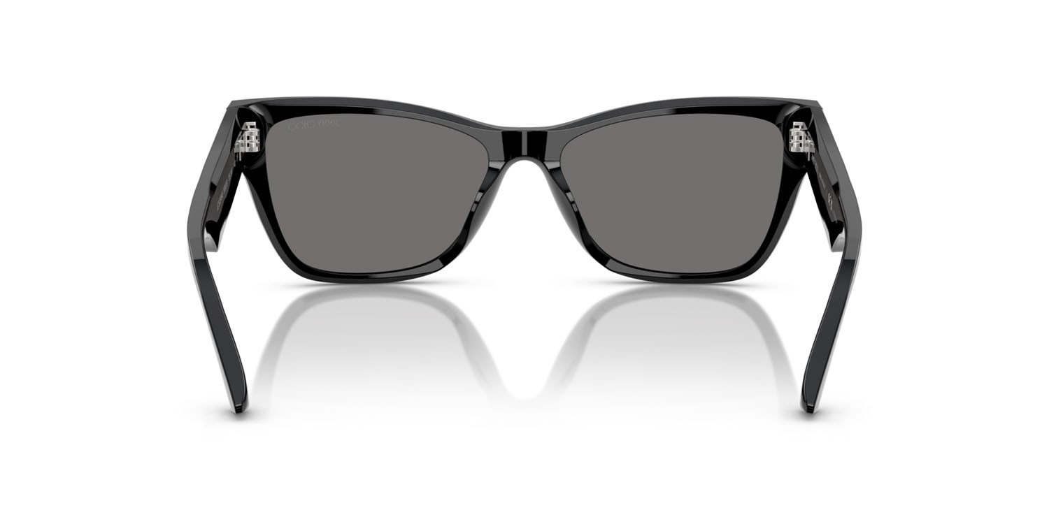 Sunglasses Jimmy Choo JC 5024HU (500081) color nero shape square lenses polar grigia