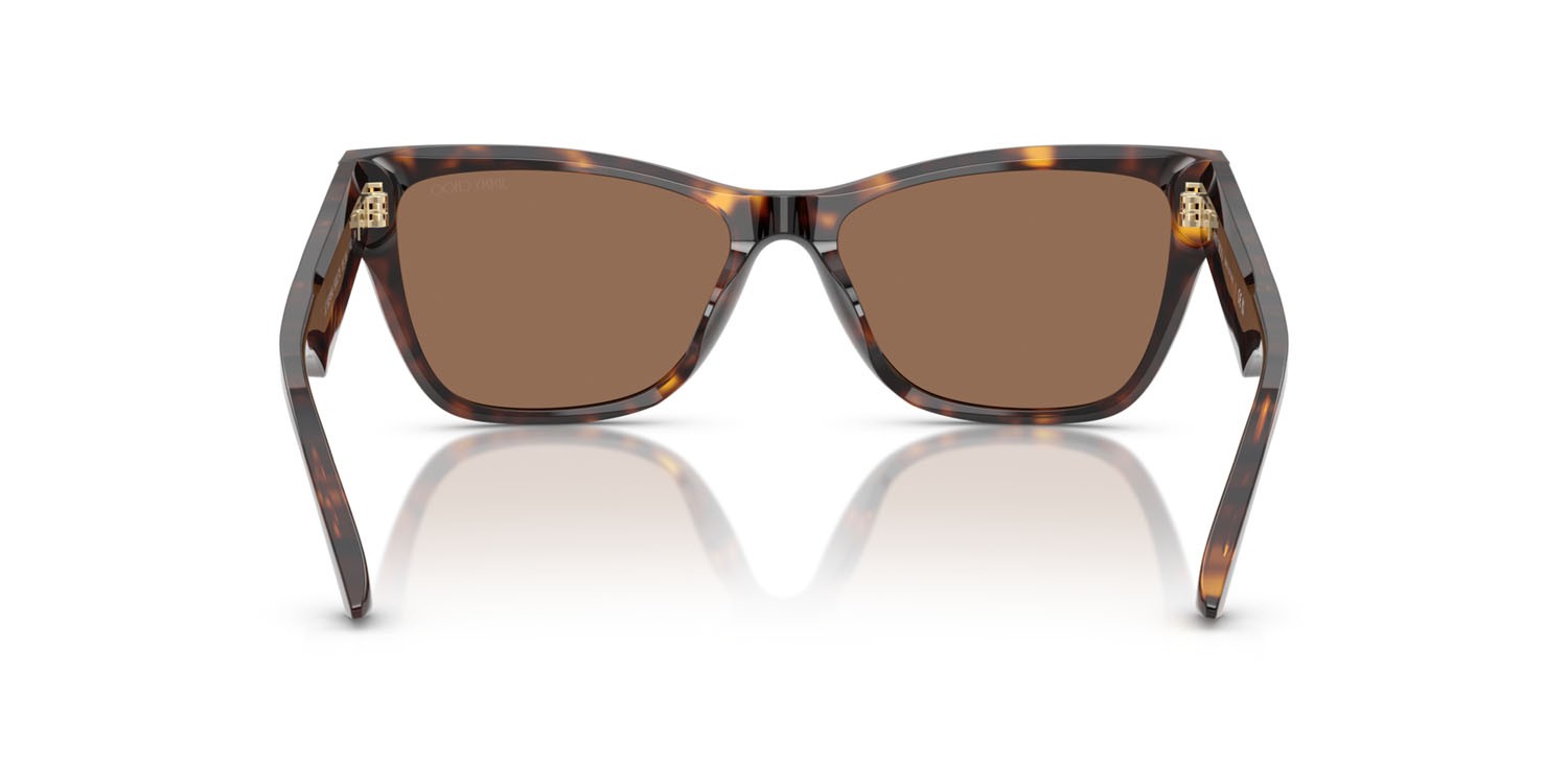 Sunglasses Jimmy Choo JC 5024HU (500273) color havana shape square lenses marrone scuro