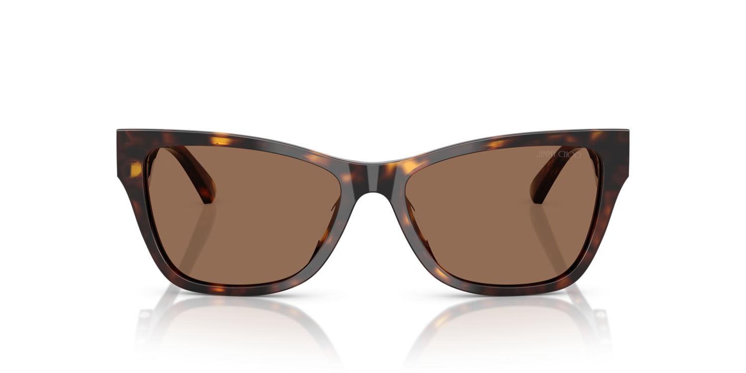 Sunglasses Jimmy Choo JC 5024HU (500273) color havana shape square lenses marrone scuro