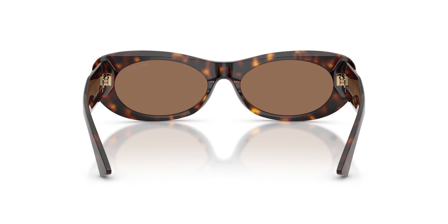 Occhiali da sole Jimmy Choo JC 5038BU (500273) colore havana forma ovale lenti marrone scuro