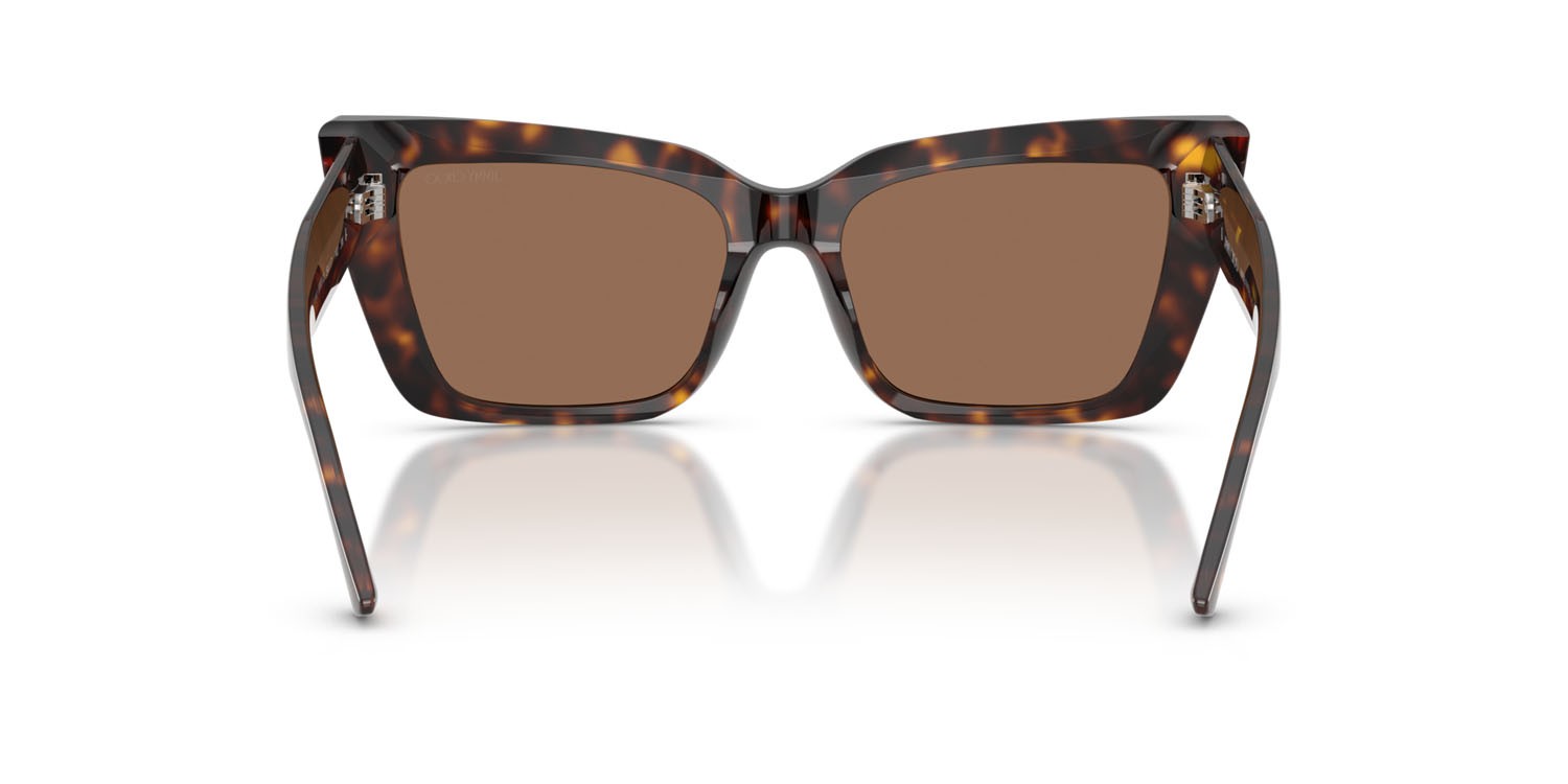 Occhiali da sole Jimmy Choo JC 5041 (500273) colore havana forma farfalla lenti marrone scuro