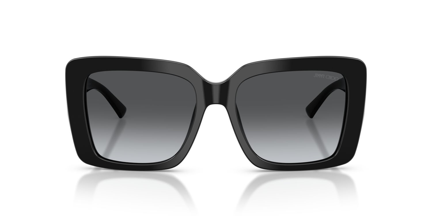Occhiali da sole Jimmy Choo JC 5042 (5000T3) colore nero forma quadrato lenti polar gradient gray