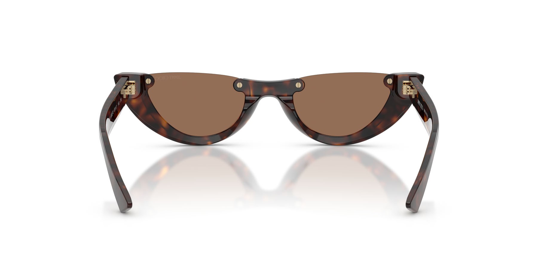 Occhiali da sole Jimmy Choo JC 5049HU (500273) colore havana forma ovale lenti marrone scuro