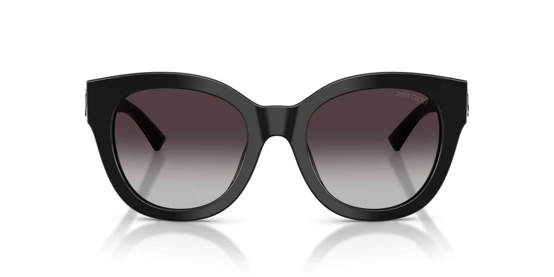 Occhiali da sole Jimmy Choo JC 5053 (50008G) colore nero forma rotondo lenti grigio sfumato