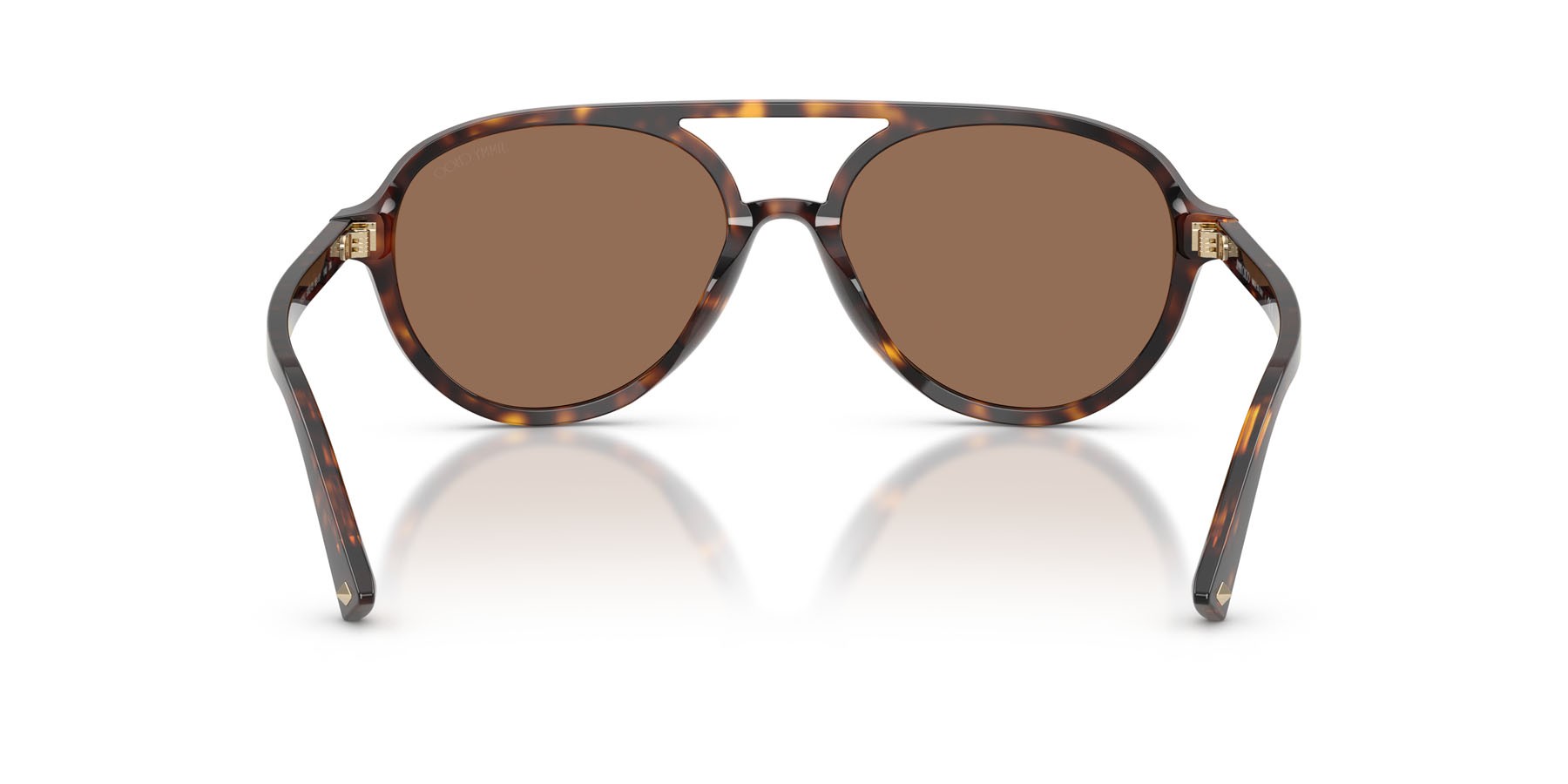 Sunglasses Jimmy Choo JC 5055U (500273) color havana shape aviator lenses marrone scuro