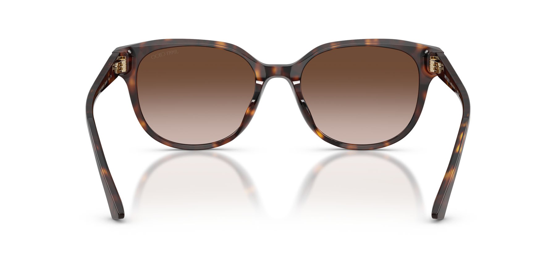 Occhiali da sole Jimmy Choo JC 5057D (500213) colore havana forma pantos lenti marrone sfumato