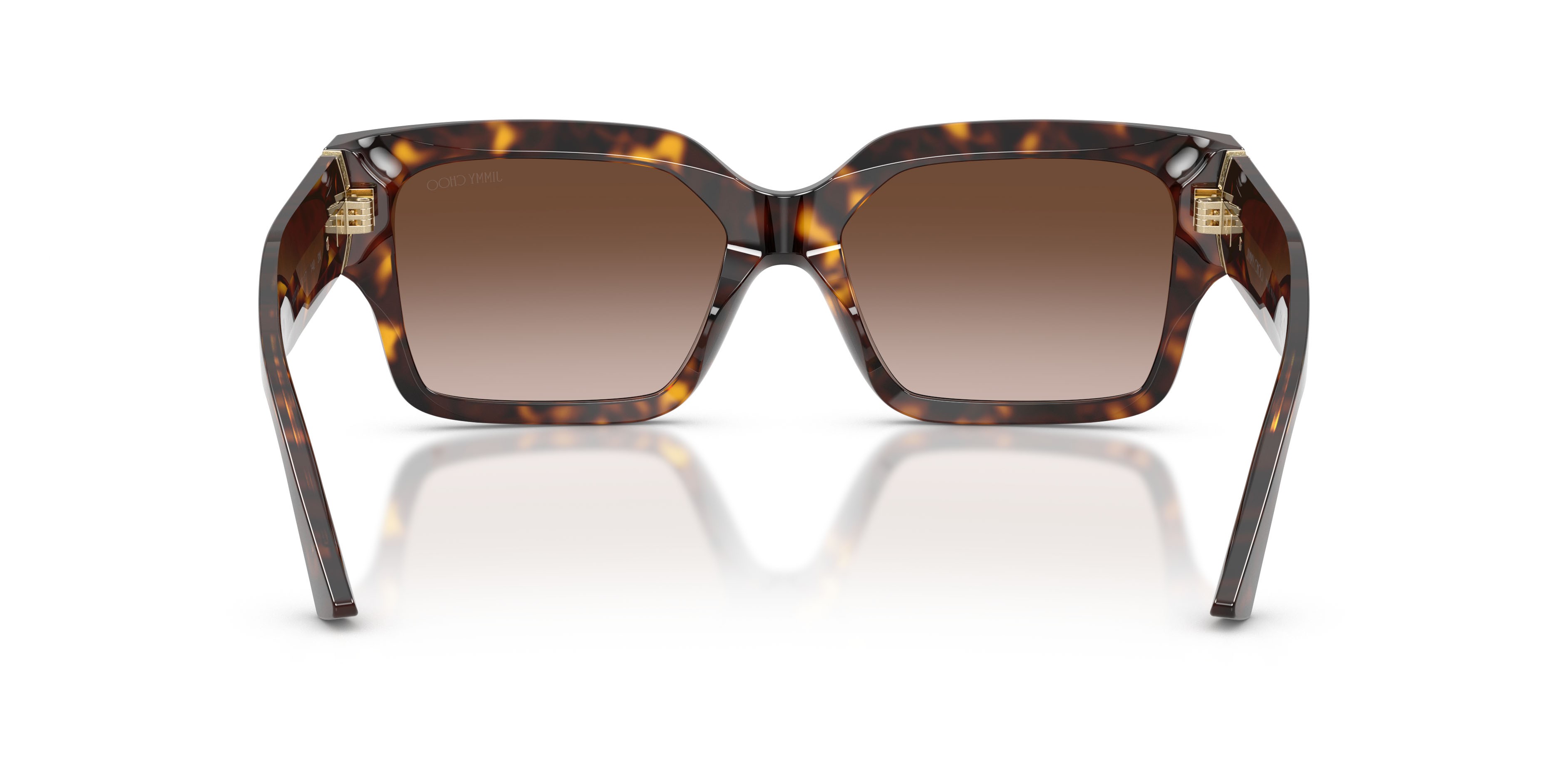 Sunglasses Jimmy Choo JC 5058JU (500213) color havana shape rectangle lenses marrone sfumato