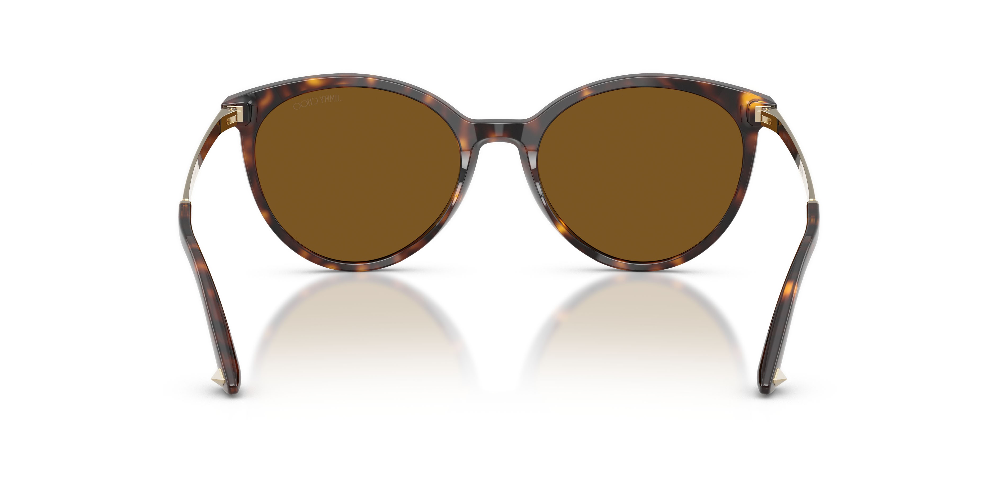 Occhiali da sole Jimmy Choo JC 5060 (500283) colore havana forma pantos lenti polar marrone scuro
