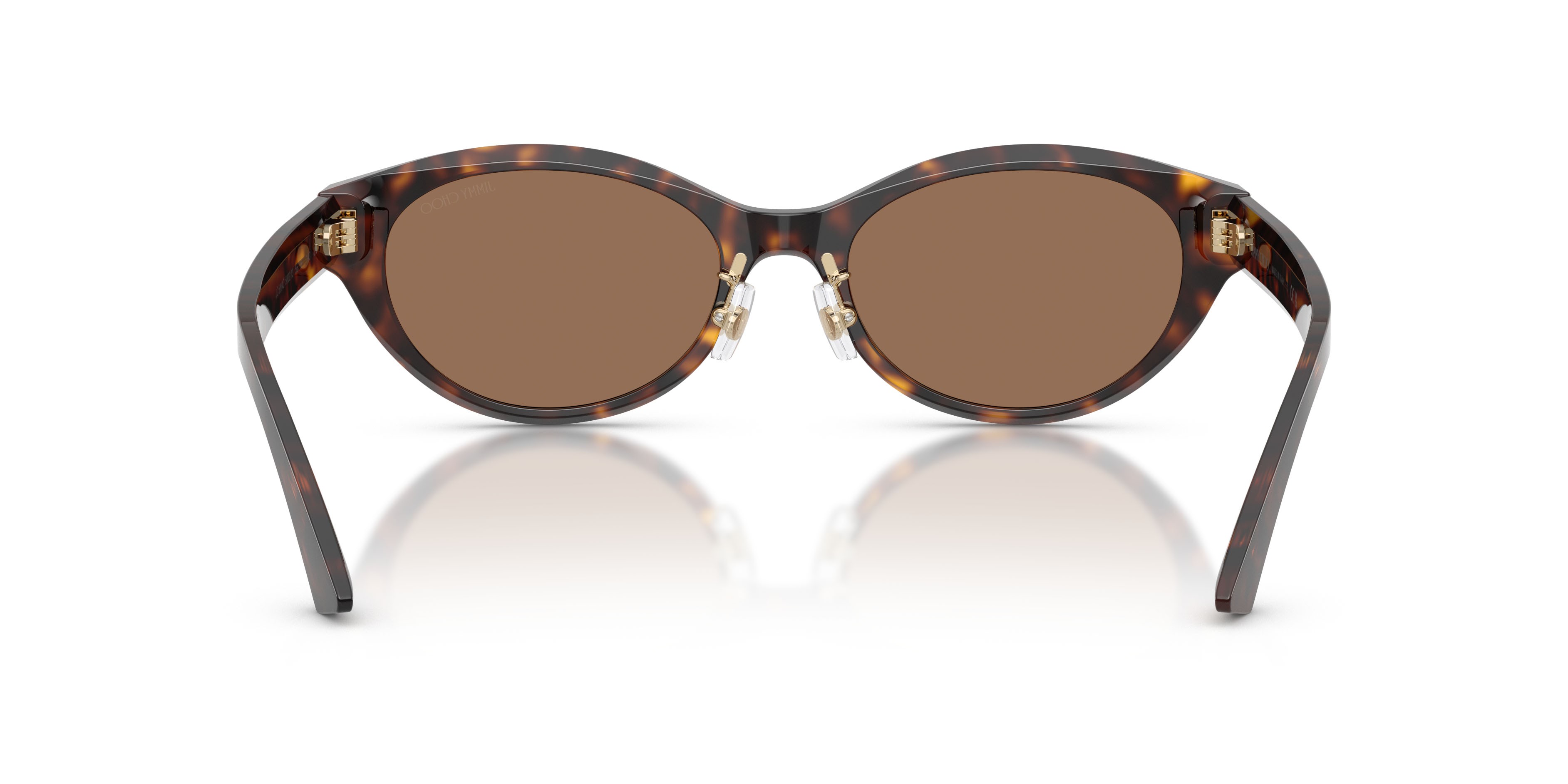 Occhiali da sole Jimmy Choo JC 5064D (500273) colore havana forma ovale lenti marrone scuro
