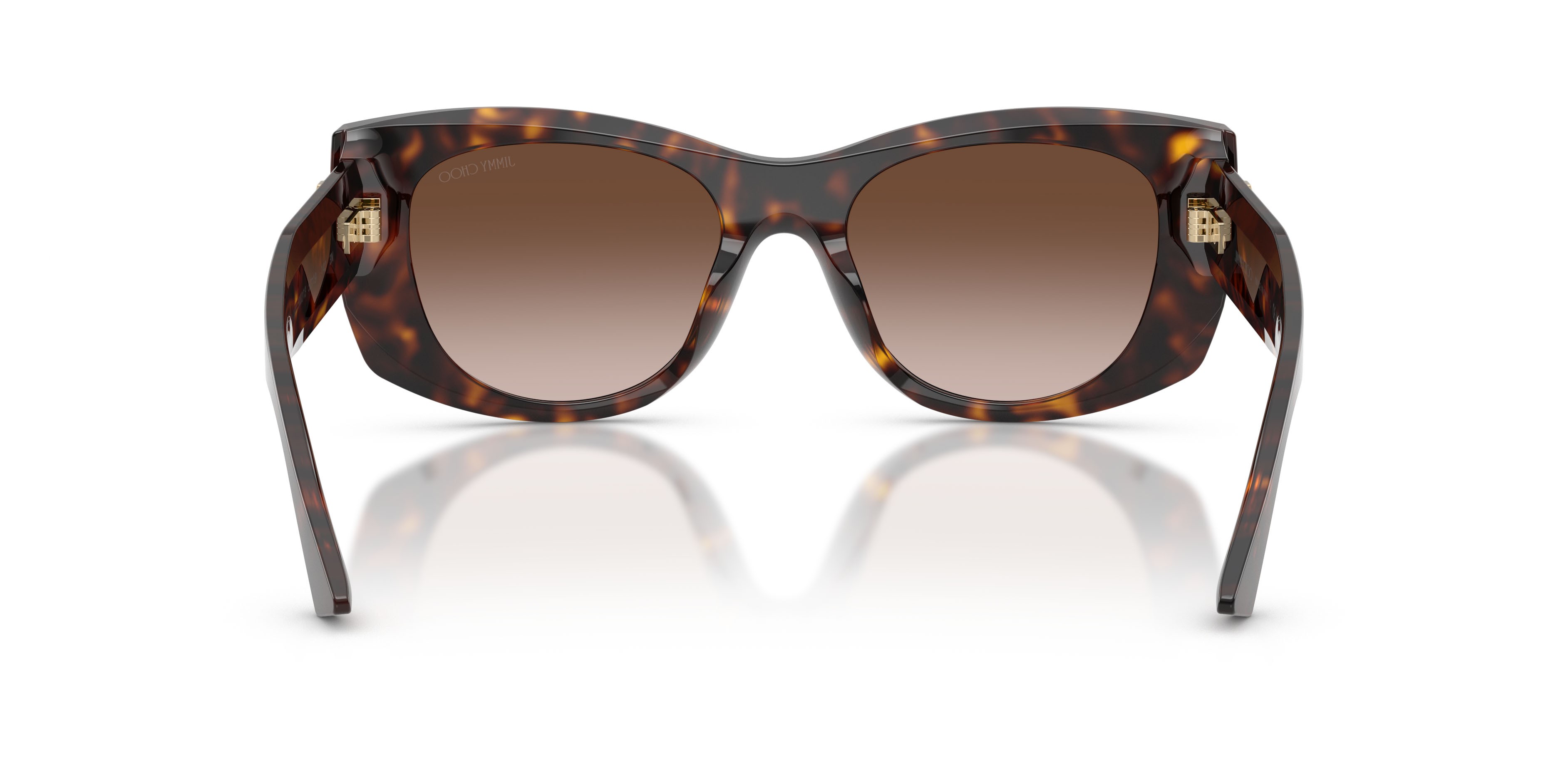 Sunglasses Jimmy Choo JC 5066U (500213) color havana shape butterfly lenses marrone sfumato