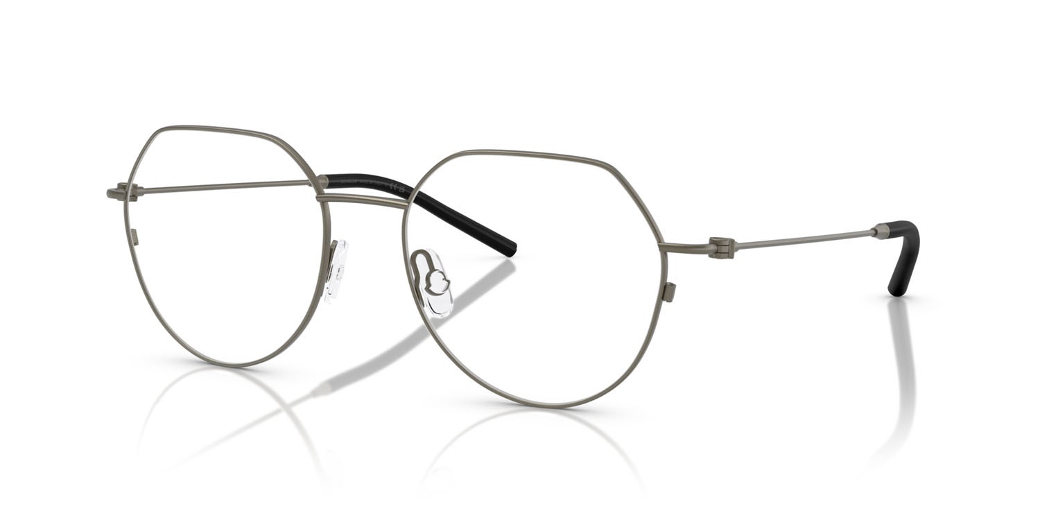 Eyeglasses Moncler ME 1002 (1002) color matte anthracite shape irregular lenses lente demo