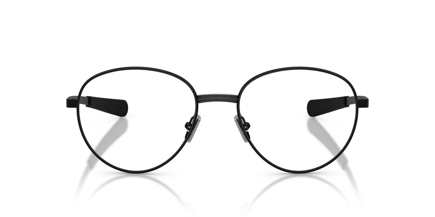 Eyeglasses Moncler ME 1009 (1001) color nero opaco shape round lenses lente demo