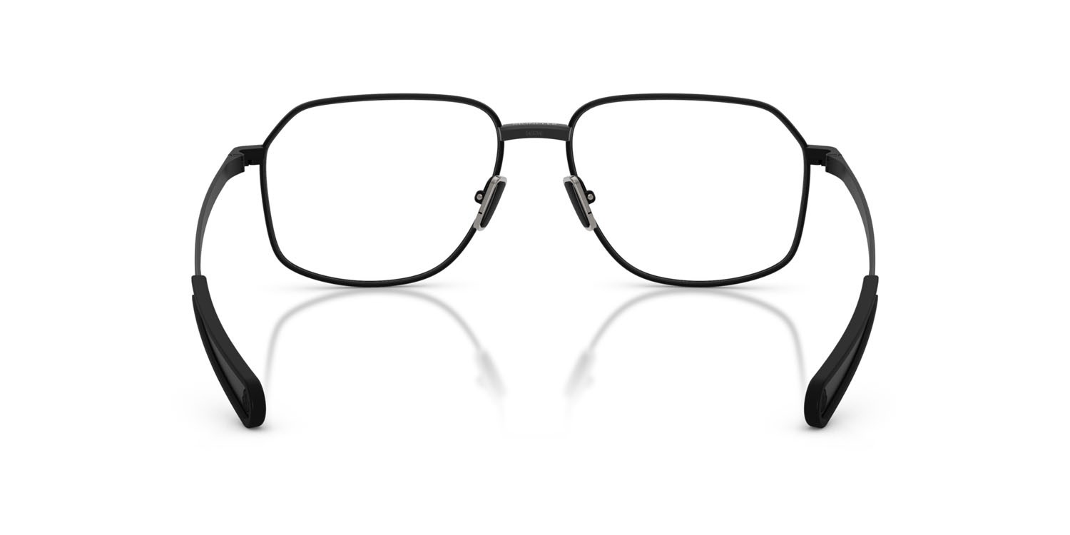 Eyeglasses Moncler ME 1010 (1001) color nero opaco shape rectangle lenses lente demo