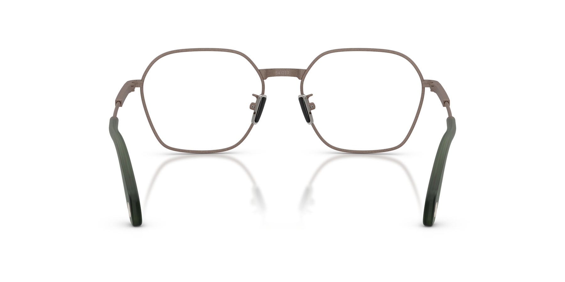 Eyeglasses Moncler ME 1012 (1025) color grigio talpa opaco shape irregular lenses lente demo