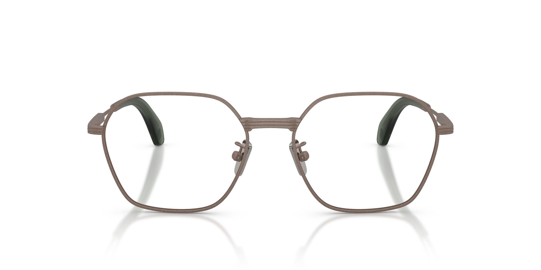 Eyeglasses Moncler ME 1012 (1025) color grigio talpa opaco shape irregular lenses lente demo
