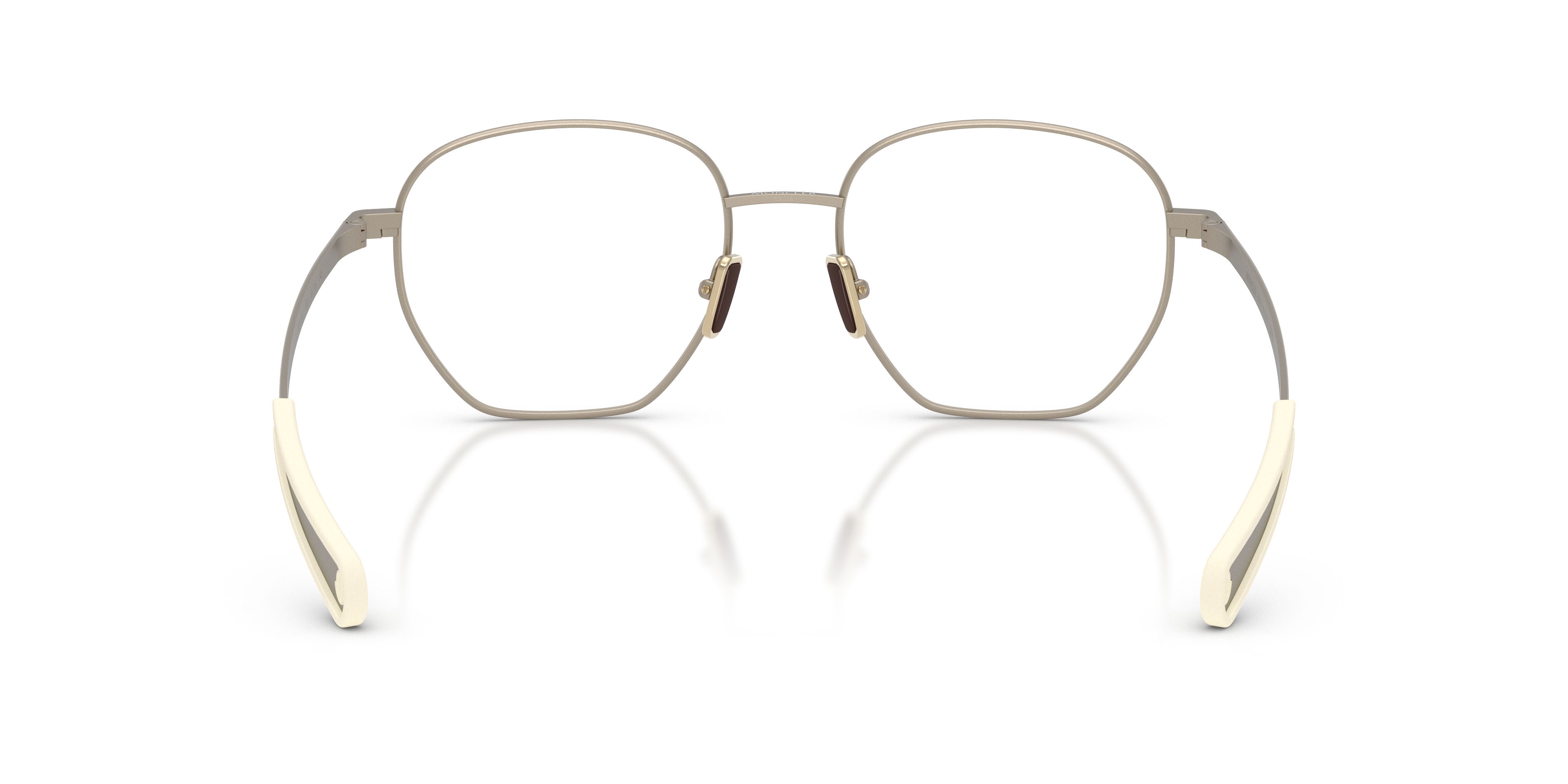 Eyeglasses Moncler ME 1015 (1003) color bronzo opaco shape oval lenses lente demo