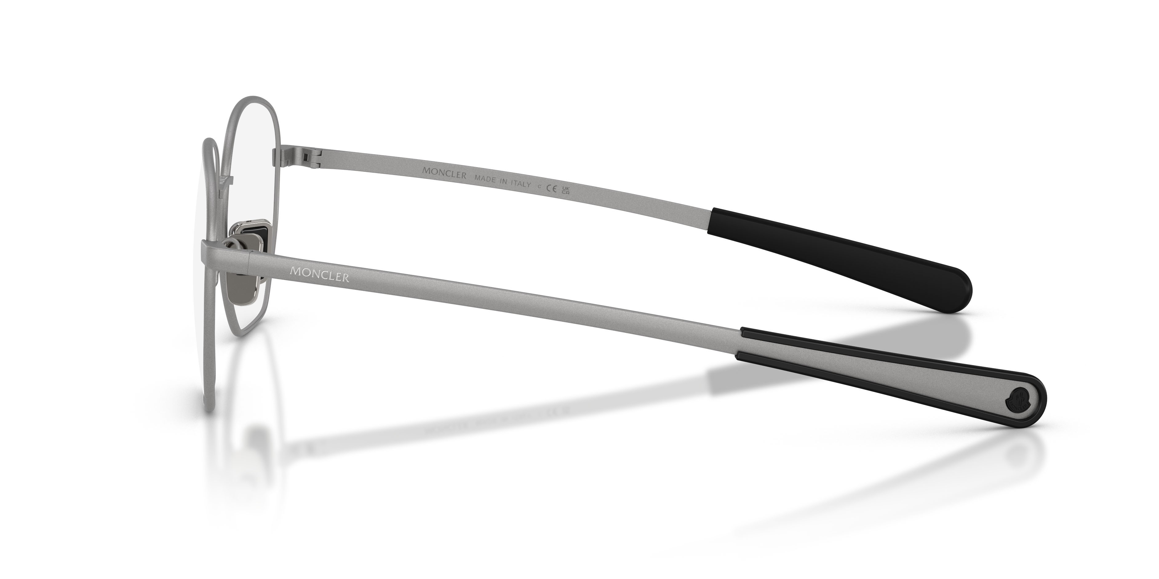 Eyeglasses Moncler ME 1015 (1016) color matte frozen shape oval lenses lente demo