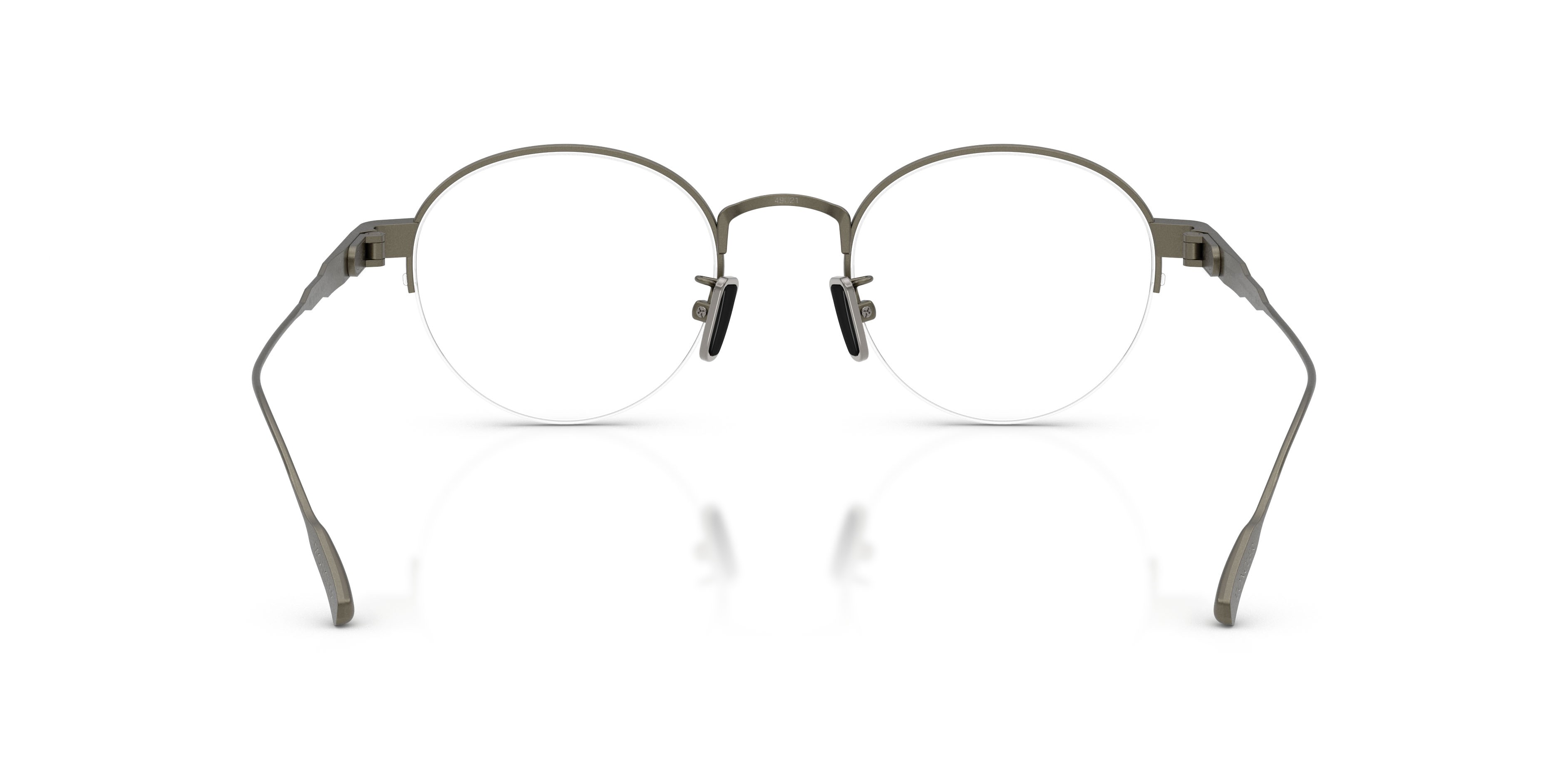 Eyeglasses Moncler ME 1016TD (1002) color matte anthracite shape oval lenses lente demo