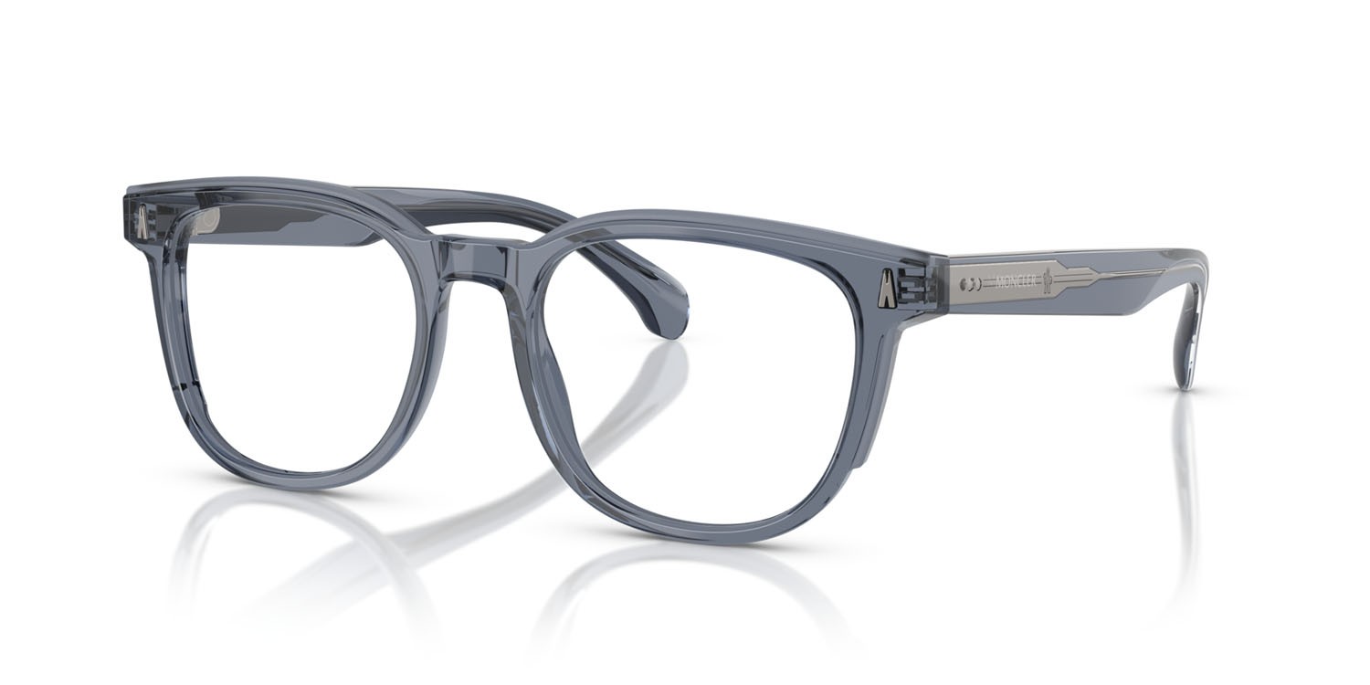 Eyeglasses Moncler ME 2002 (3007) color blu shape square lenses lente demo