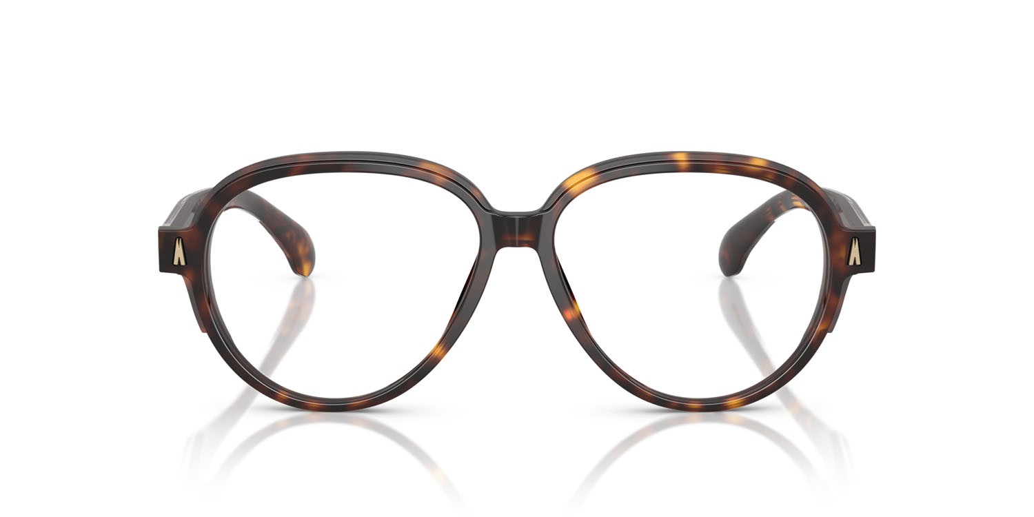 Brillen Moncler ME 2003F (3002) farbe havana form aviator gläser lente demo