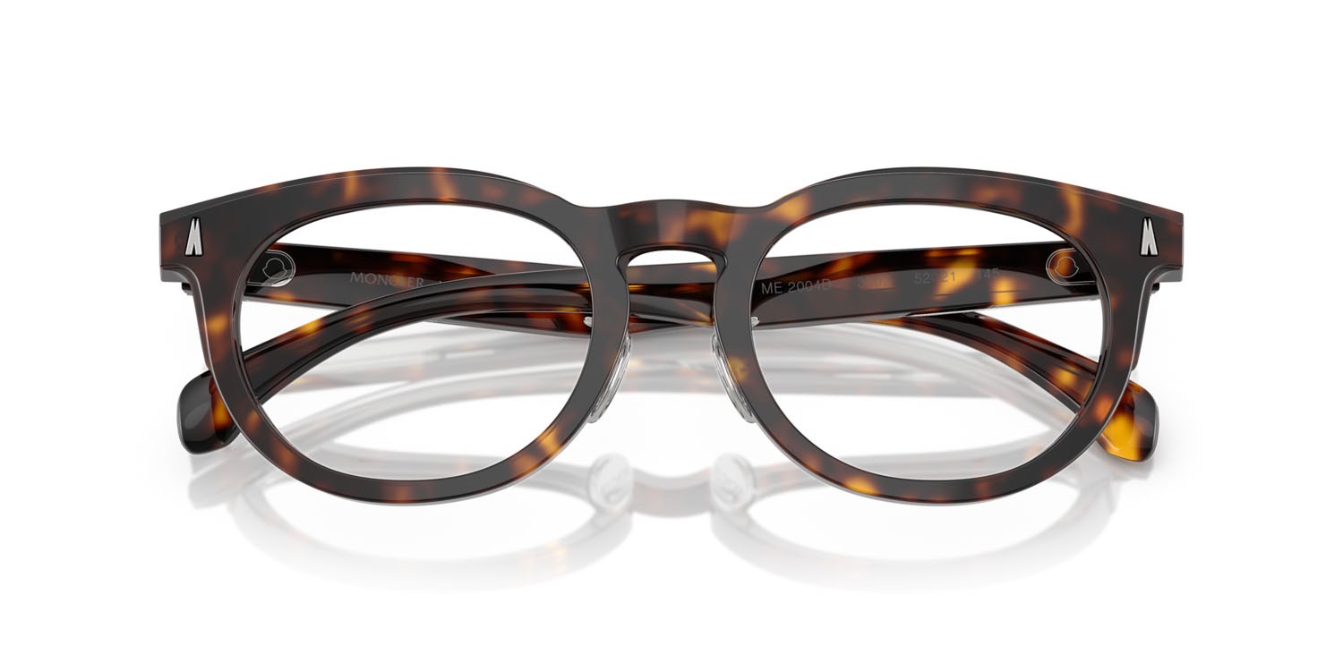 Eyeglasses Moncler ME 2004D (3002) color tartarugato marrone shape pantos lenses lente demo