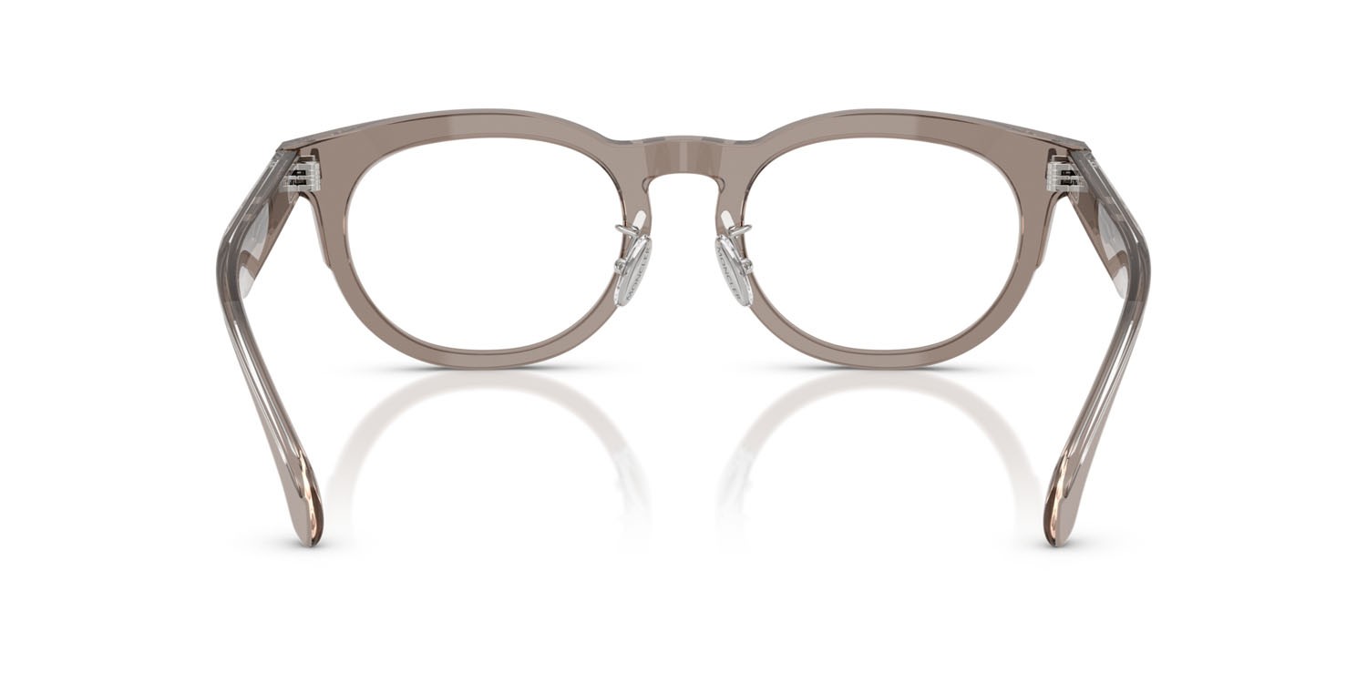 Eyeglasses Moncler ME 2004D (3009) color grigio scuro trasparente shape pantos lenses lente demo