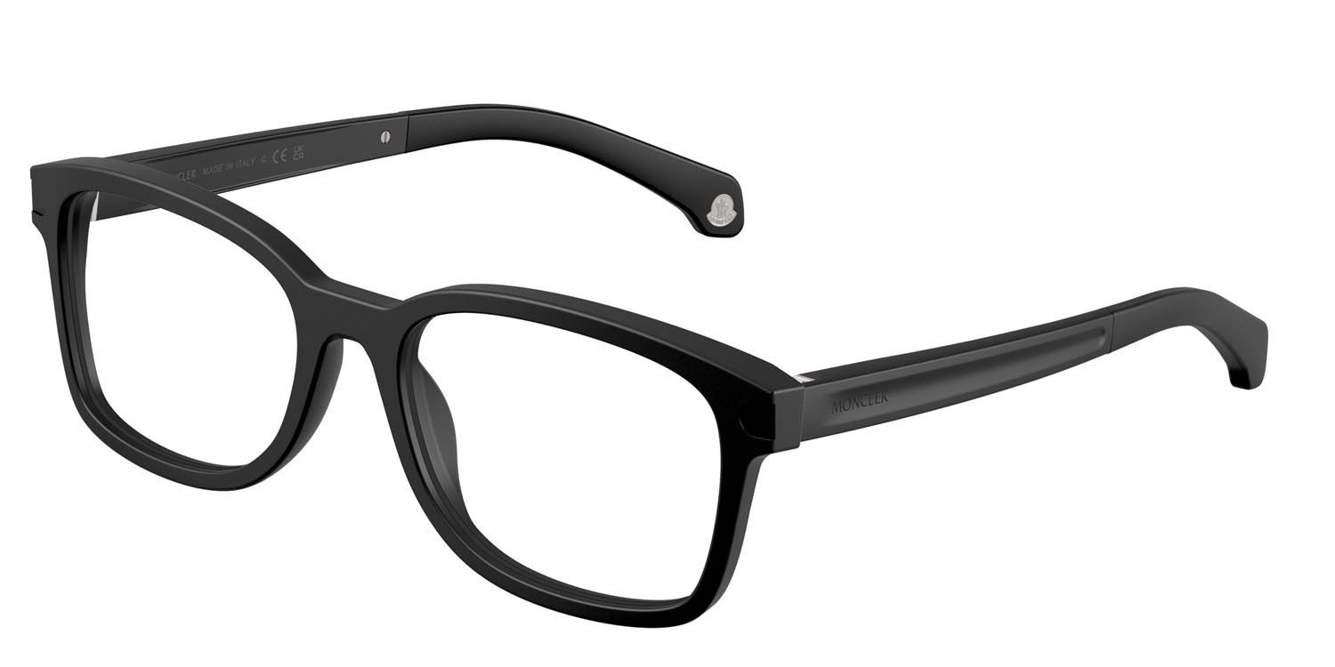 Eyeglasses Moncler ME 2006 (3010) color nero opaco shape square lenses lente demo