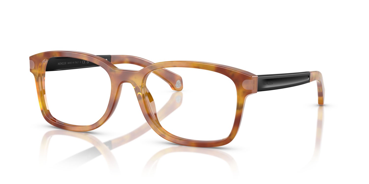 Eyeglasses Moncler ME 2006 (3011) color havana miele shape square lenses lente demo