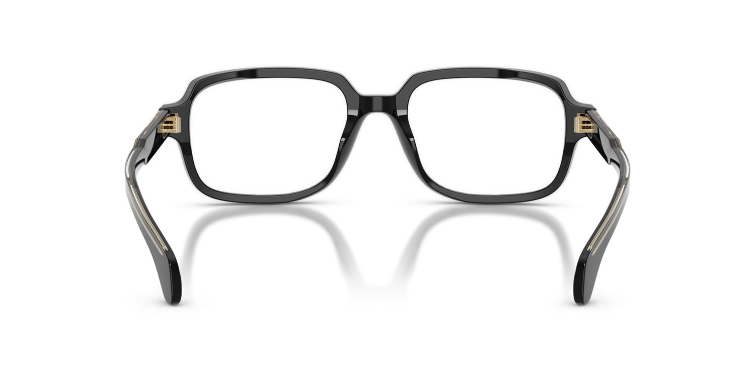 Eyeglasses Moncler ME 2008 (3001) color nero lucido shape square lenses lente demo