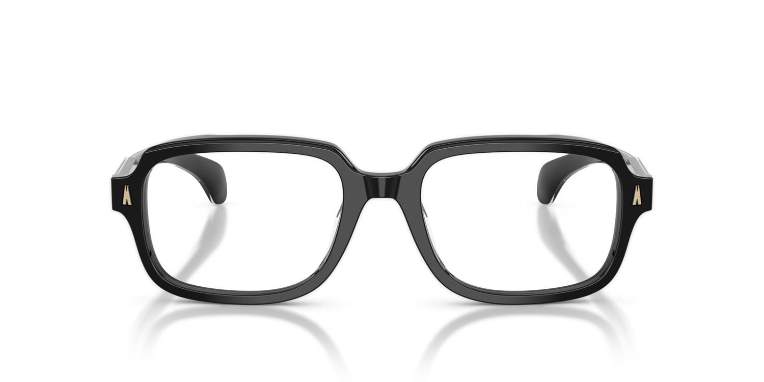 Eyeglasses Moncler ME 2008 (3001) color nero lucido shape square lenses lente demo
