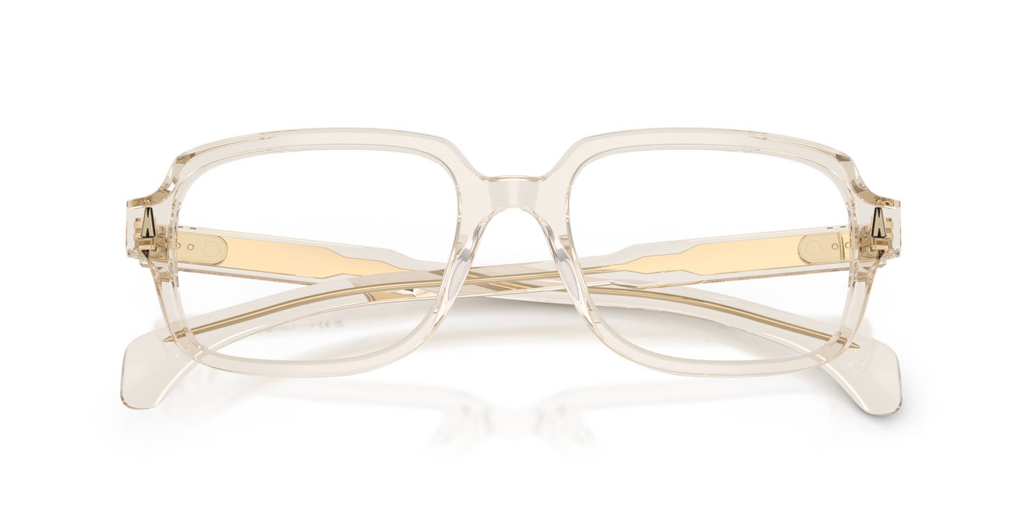 Eyeglasses Moncler ME 2008 (3003) color burro lucido trasparente shape square lenses lente demo