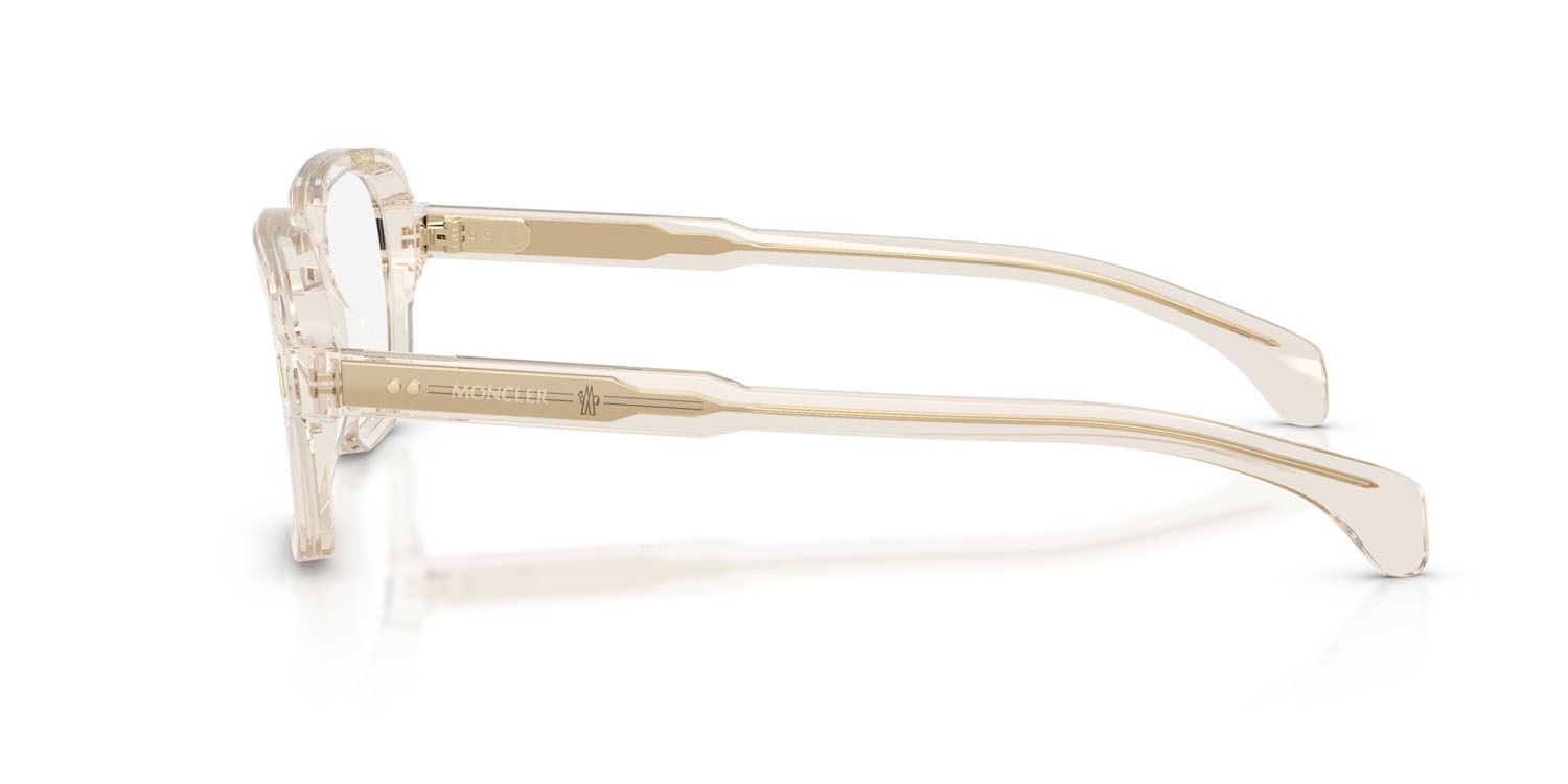 Eyeglasses Moncler ME 2008 (3003) color burro lucido trasparente shape square lenses lente demo