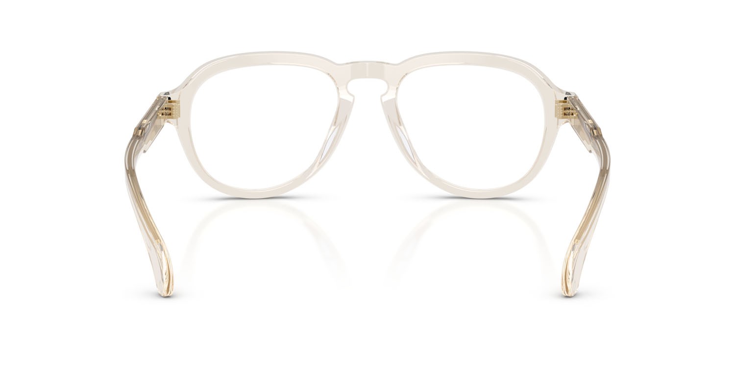 Eyeglasses Moncler ME 2009U (3003) color burro lucido trasparente shape aviator lenses lente demo