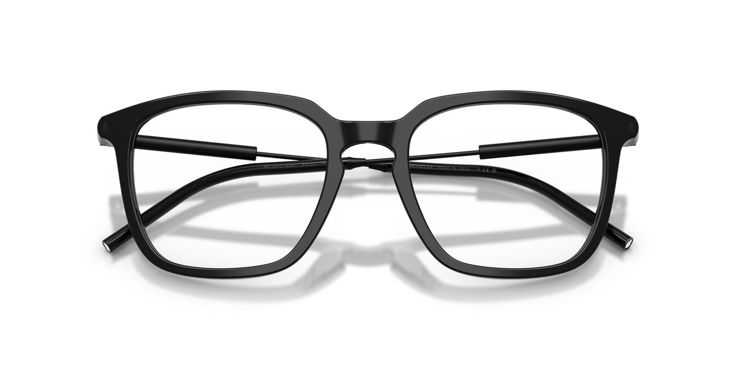 Eyeglasses Moncler ME 2012 (3001) color nero lucido shape pantos lenses lente demo