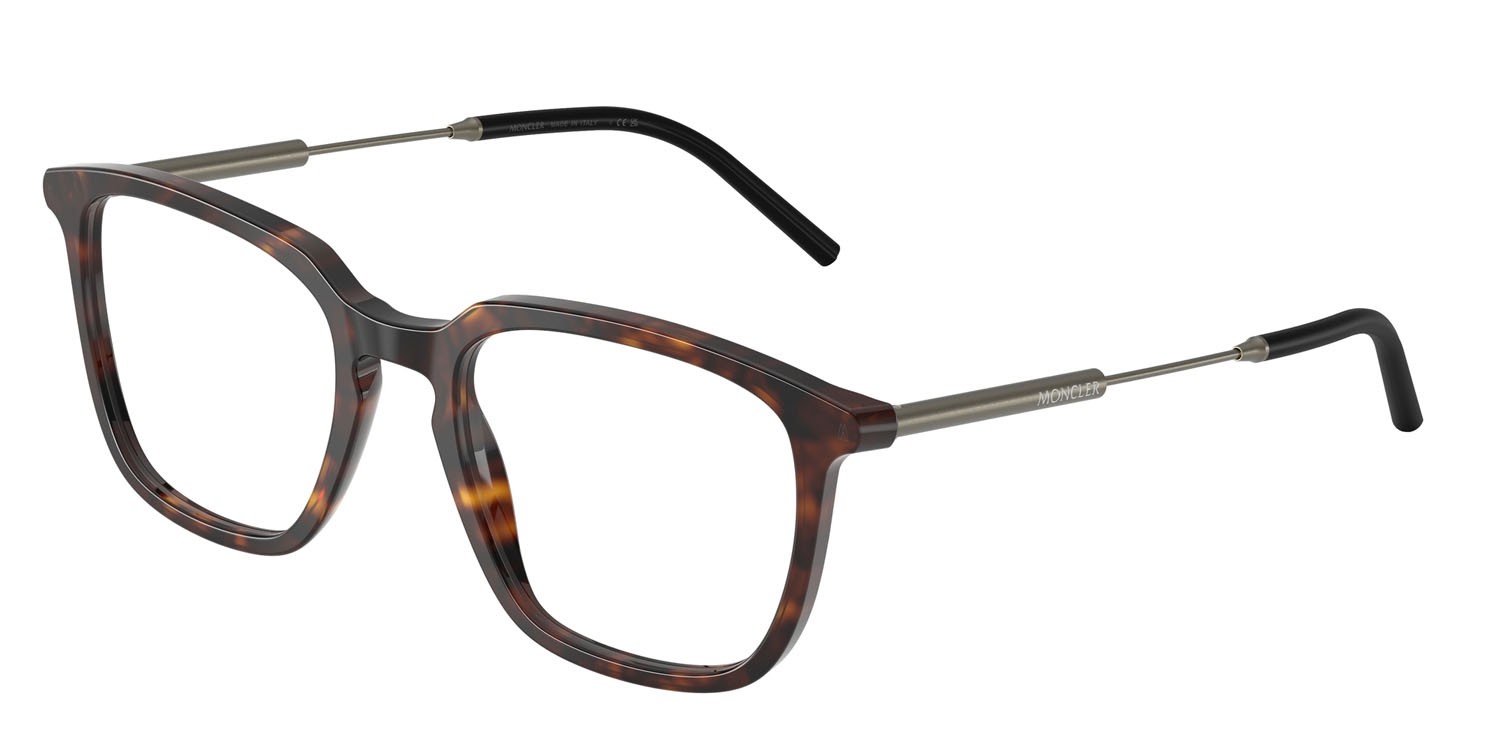Eyeglasses Moncler ME 2012 (3002) color havana lucido shape pantos lenses lente demo