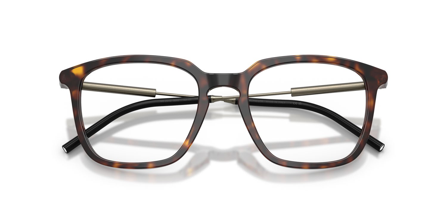 Eyeglasses Moncler ME 2012 (3002) color havana lucido shape pantos lenses lente demo