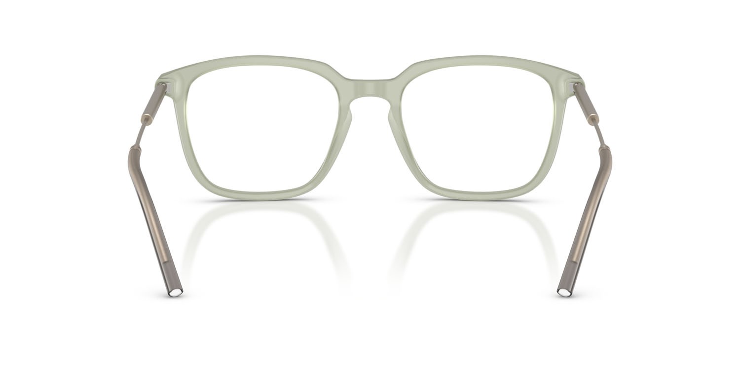 Eyeglasses Moncler ME 2012 (3019) color verde opaco trasparente shape pantos lenses lente demo