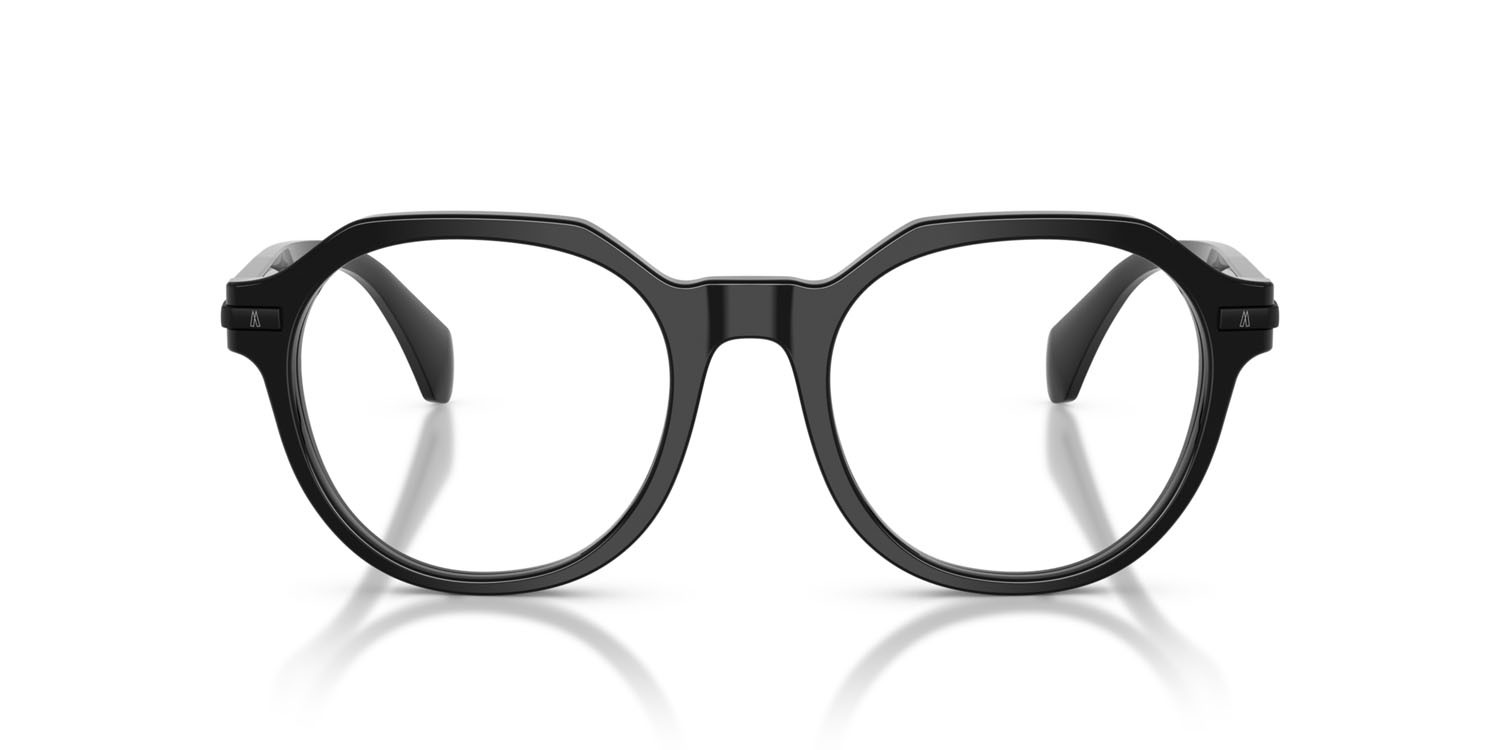 Eyeglasses Moncler ME 2014 (3001) color nero lucido shape pantos lenses lente demo