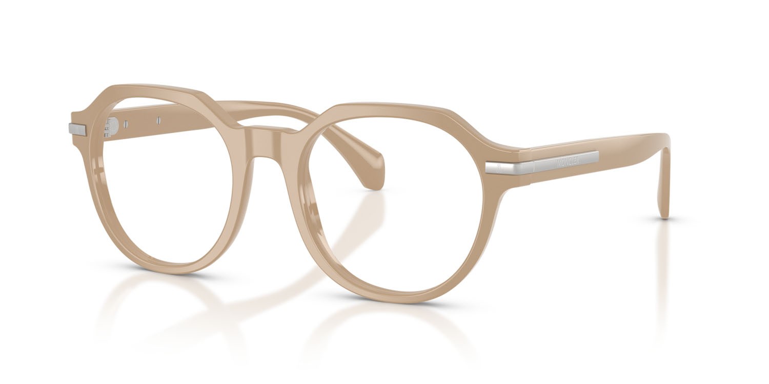 Eyeglasses Moncler ME 2014 (3023) color rosa opalino brillante shape pantos lenses lente demo