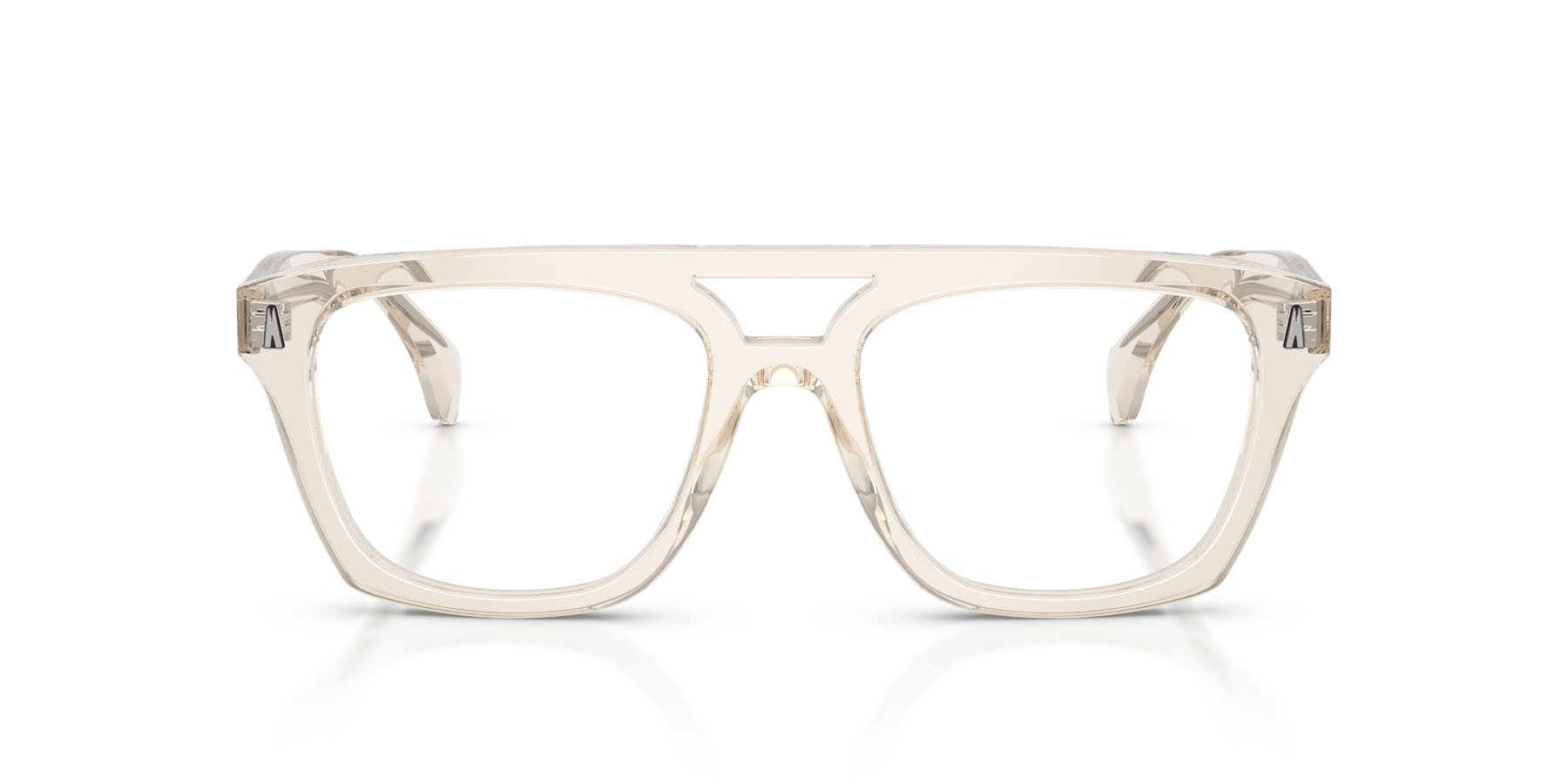 Eyeglasses Moncler ME 2018U (3003) color shiny butter shape rectangle lenses lente demo
