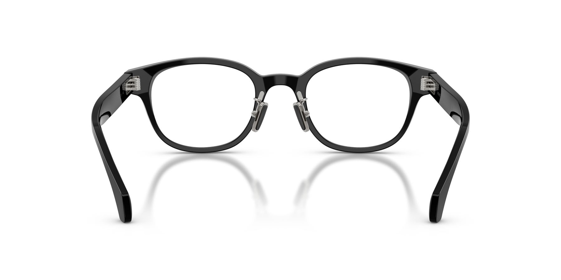 Eyeglasses Moncler ME 2021D (3001) color nero lucido shape oval lenses lente demo